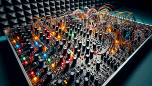 El arte de los circuitos abiertos en los sintetizadores modulares