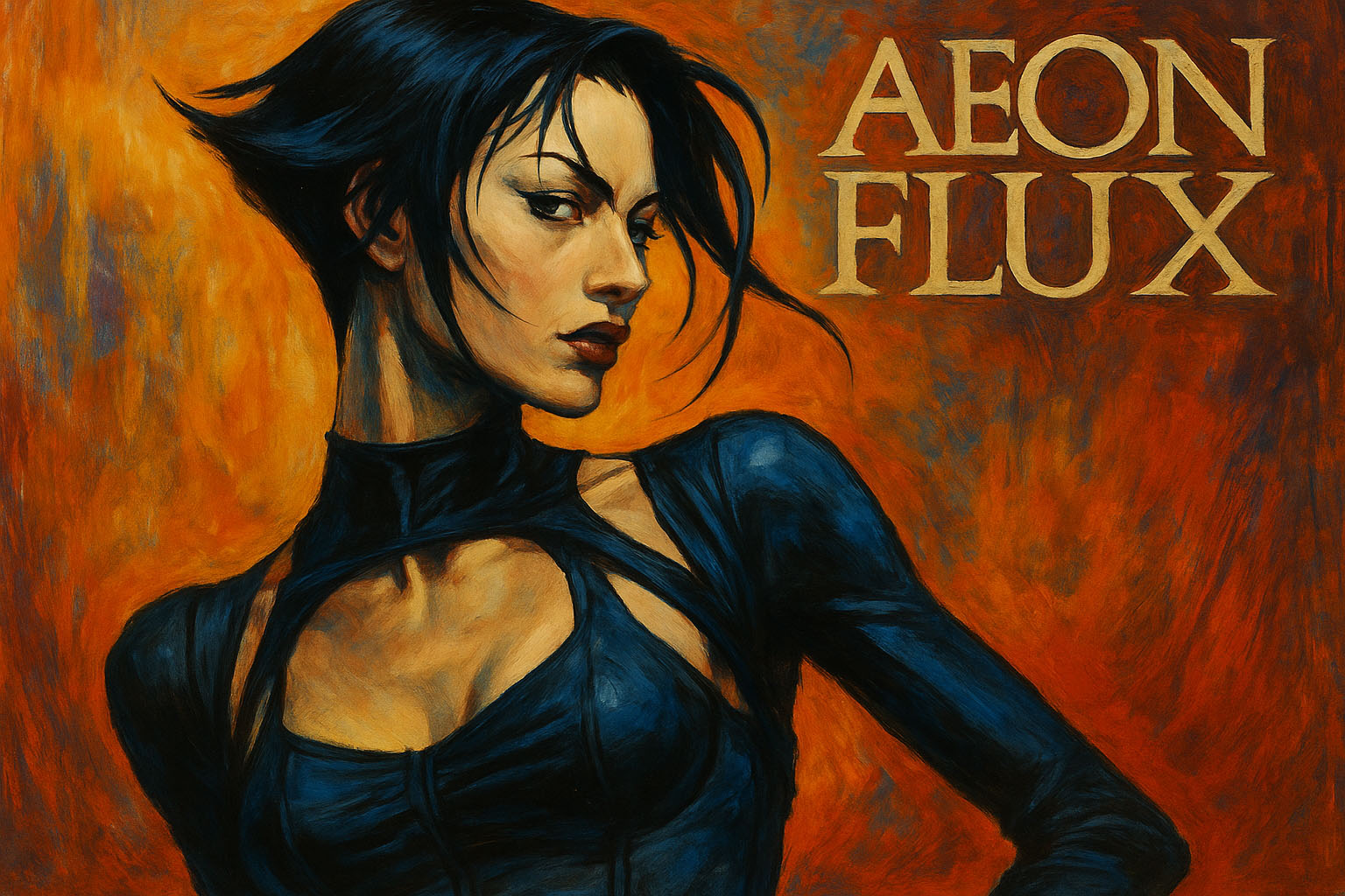 Bailar sobre ruinas líquidas: el delirio animado de Aeon Flux