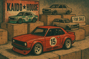 Motores en miniatura: Kaido House y la furia custom a escala 1:64