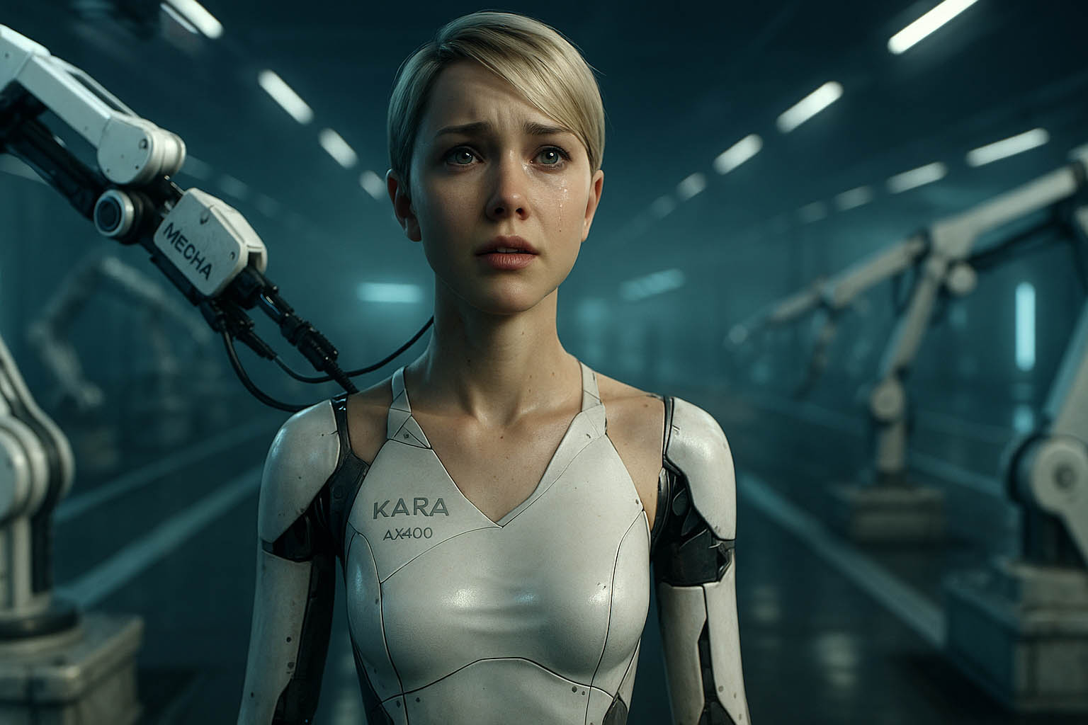 La demo técnica ‘Kara’ de Quantic Dream: cuando la IA lloró por primera vez