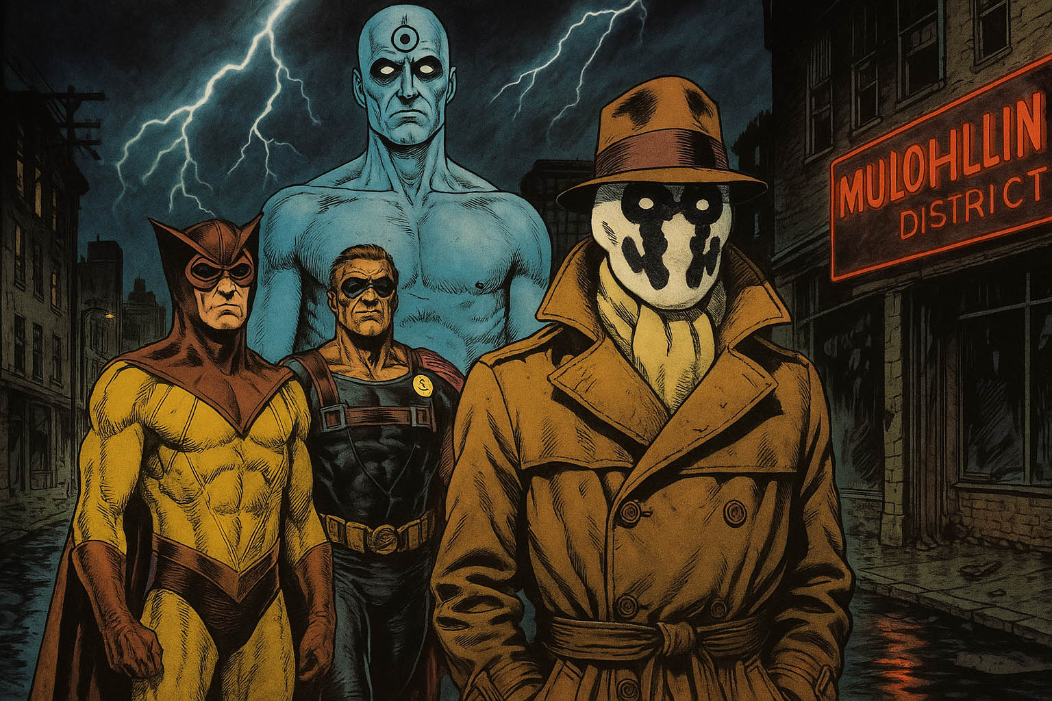 Watchmen de Alan Moore: cuando el cómic se volvió paranoia política