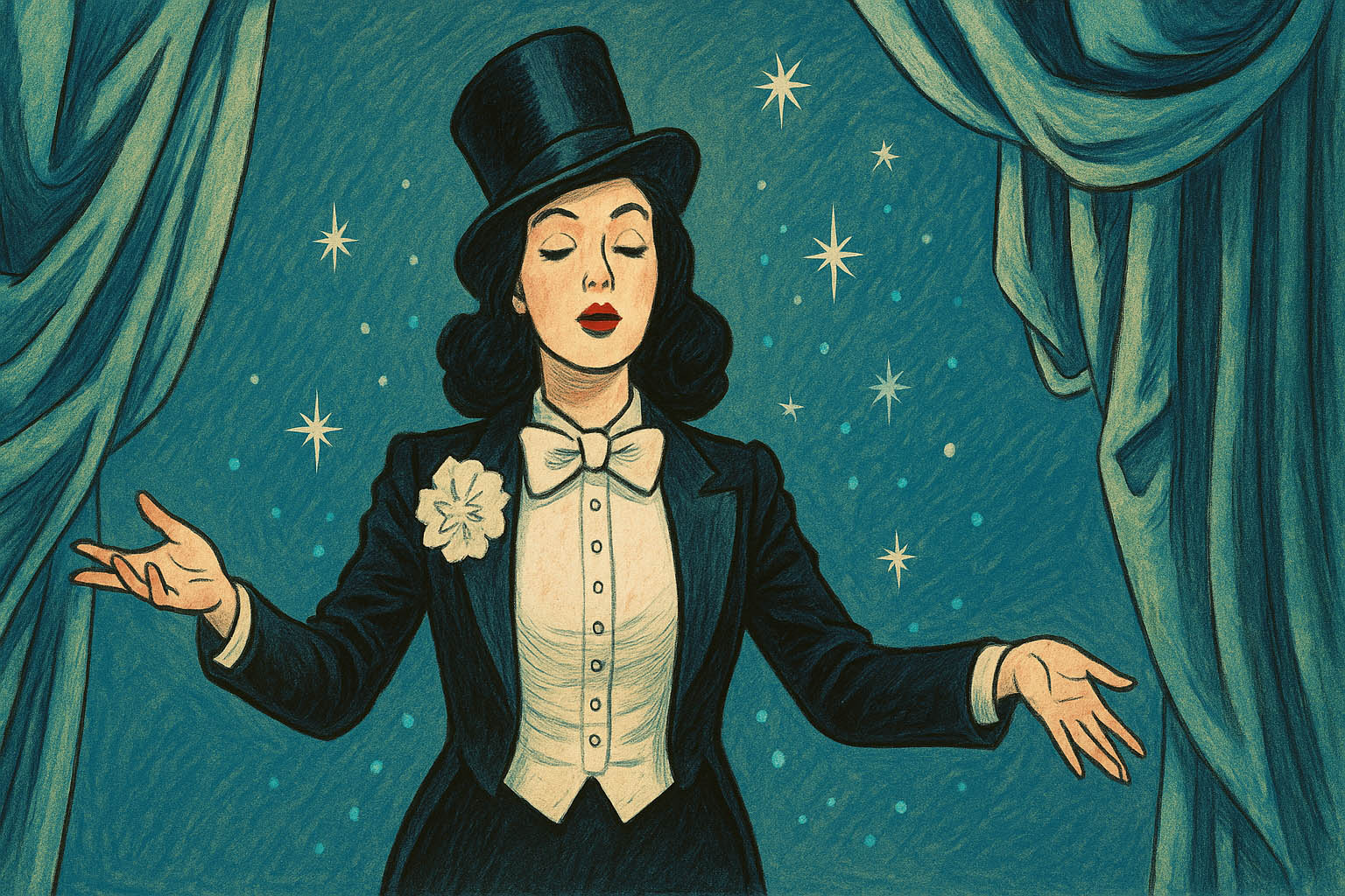 Polvo de estrellas y ceniza de terciopelo: Dita Von Teese y la resurrección del burlesque