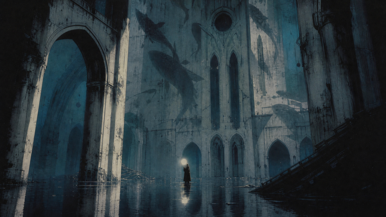 Angel’s Egg: una catedral vacía flotando después del fin del mundo