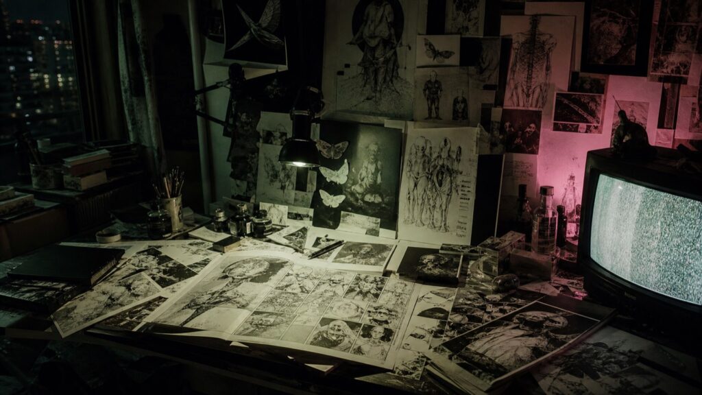 Daisuke Ichiba: dibujar como si el papel tuviera fiebre