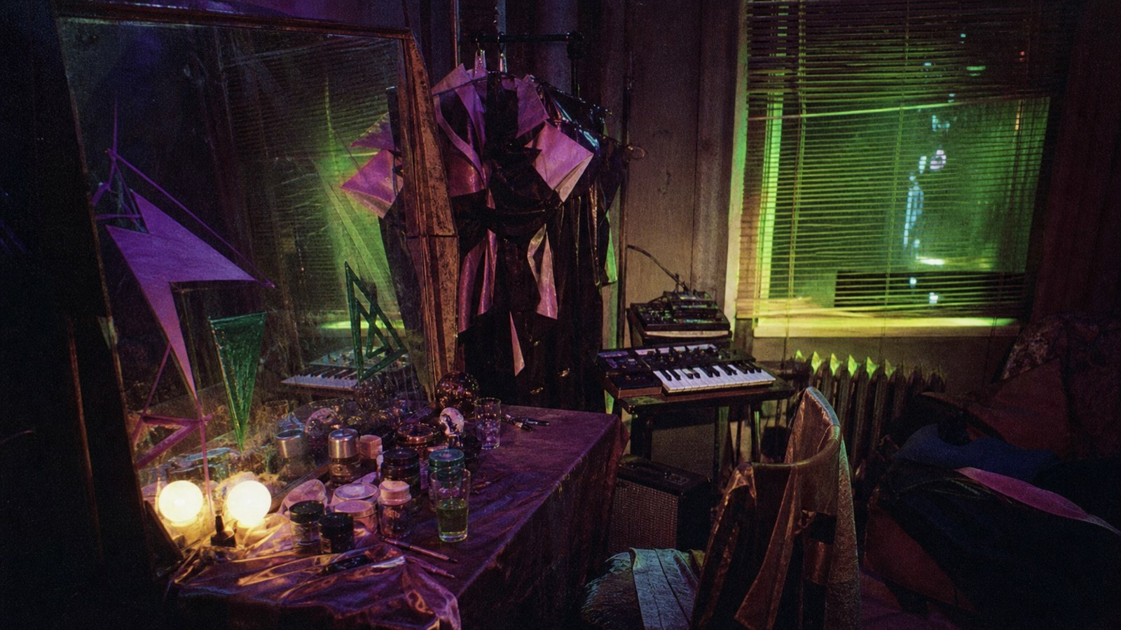 New wave dressing room aftermath