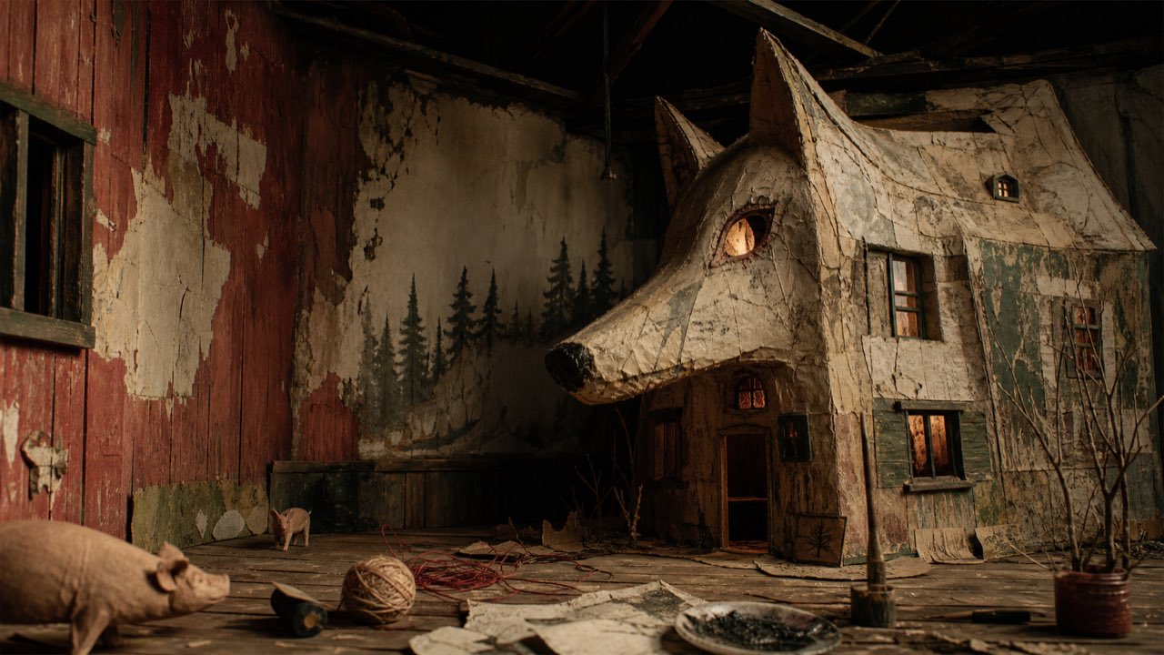 La casa lobo: la stop-motion que convierte el hogar en una secta de papel